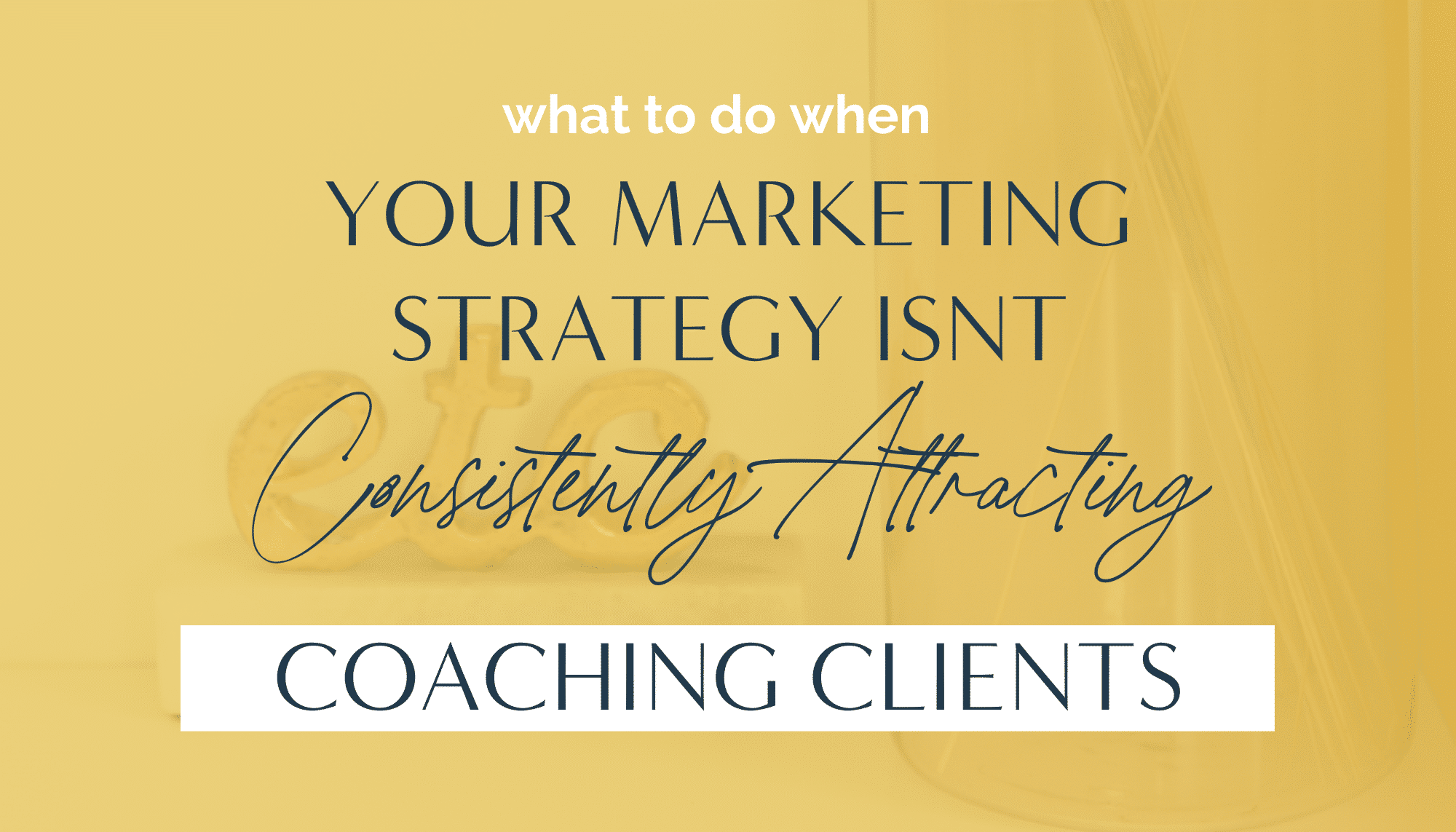 What to do marketing strategy not converting Fabi Paolini