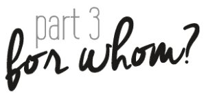 PART 3 The Brand Experience. Target Market