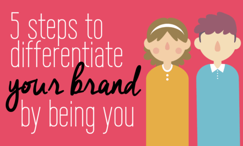 5 steps to differentiate your brand being you | Fabi Paolini | Branding