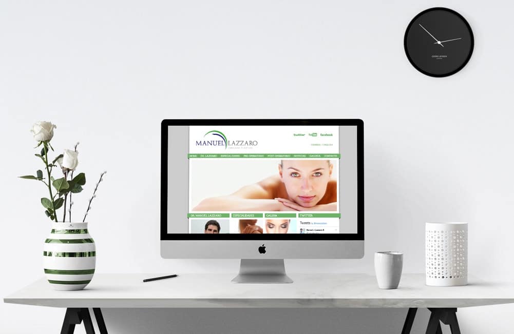Dr. Manuel Lazzaro Logo Branding website design Fabi Paolini