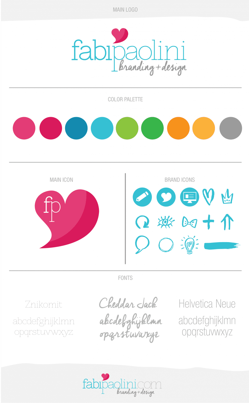 Branding + Logo + Web Design Case Study | Fabi Paolini