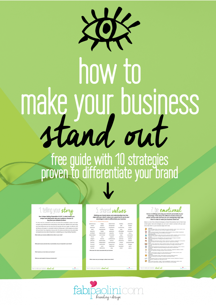 How to make your business stand out | Part 1 | Brand differentiation