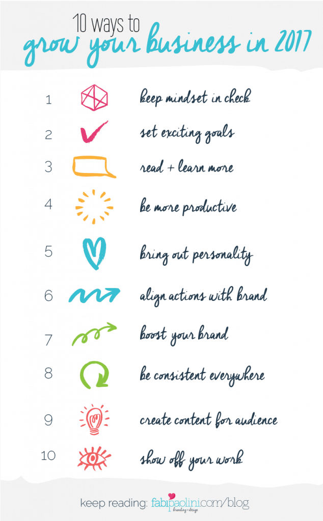Grow your business: 10 things to do in the new year | Fabi Paolini