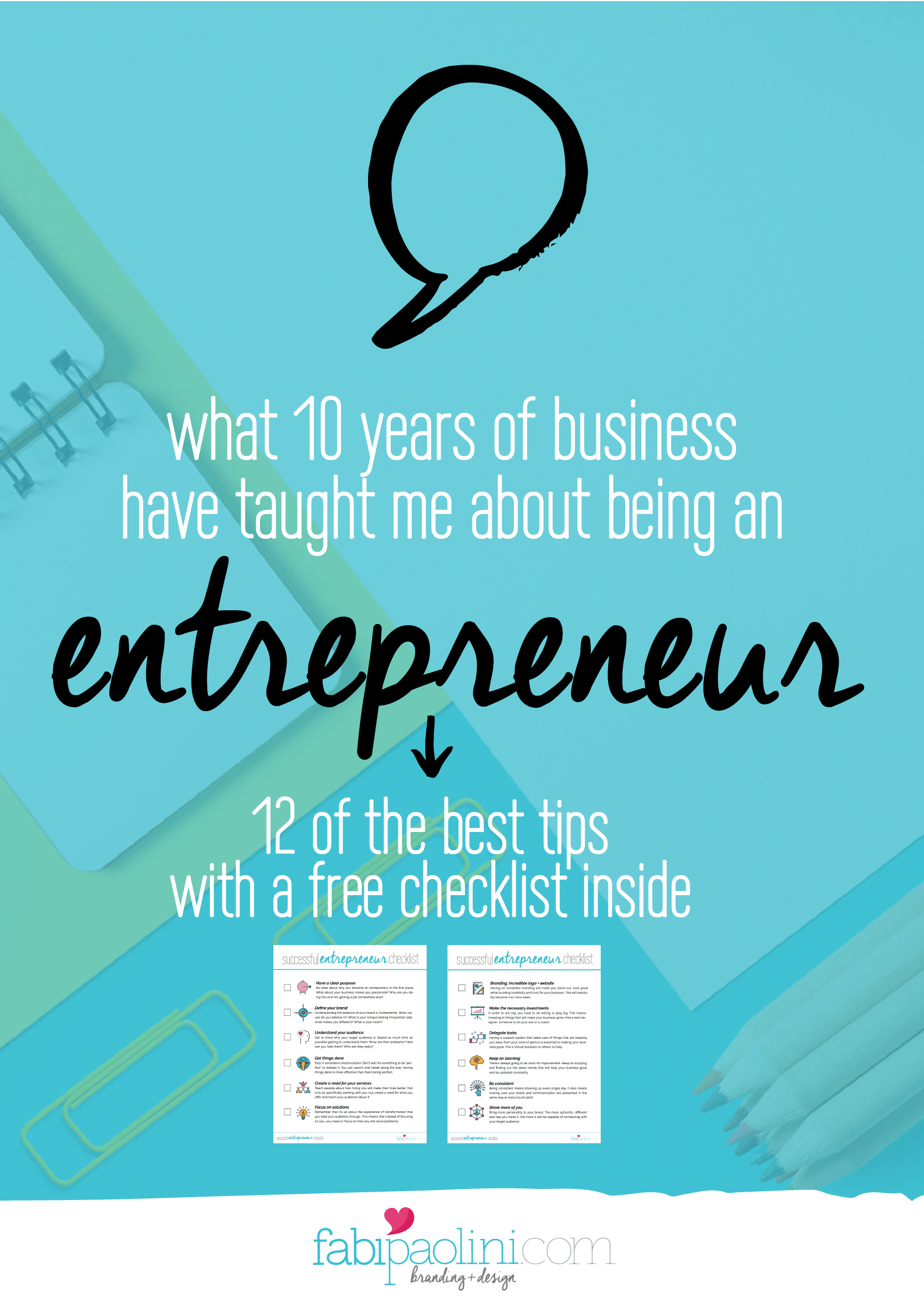 What 10 years of business have taught  me about being a successful entrepreneur. Did you know this?
