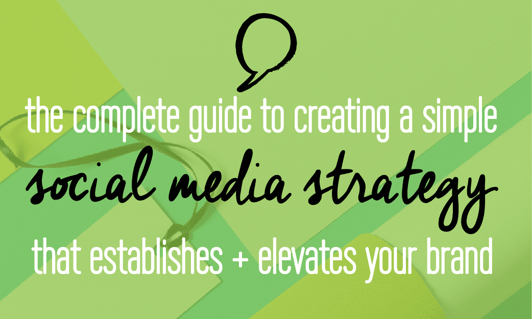 The complete guide to creating a simple social media strategy that establishes and elevates your brand! Make sure to check this out! It has everything you will ever need to know about branding your social media.