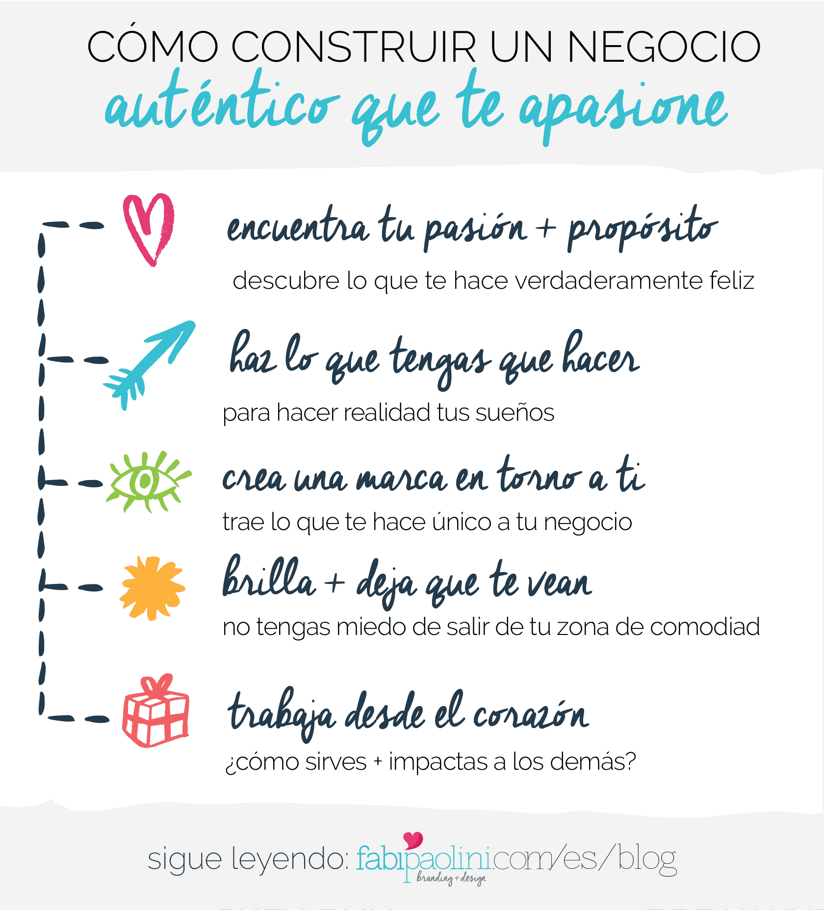 Cómo construir un negocio auténtico que te apasione. Las claves que debes saber para crear un negocio + vida que te hagan feliz. 