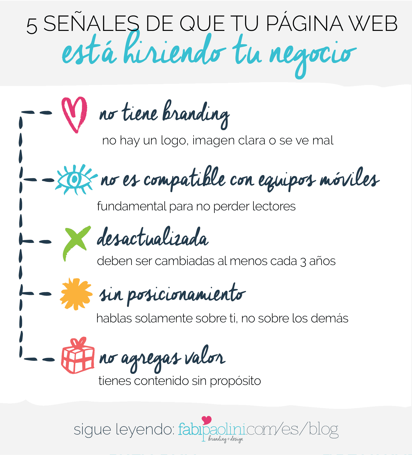 5 errores que puedes estar cometiendo en tu página web que están estancando tu negocio!