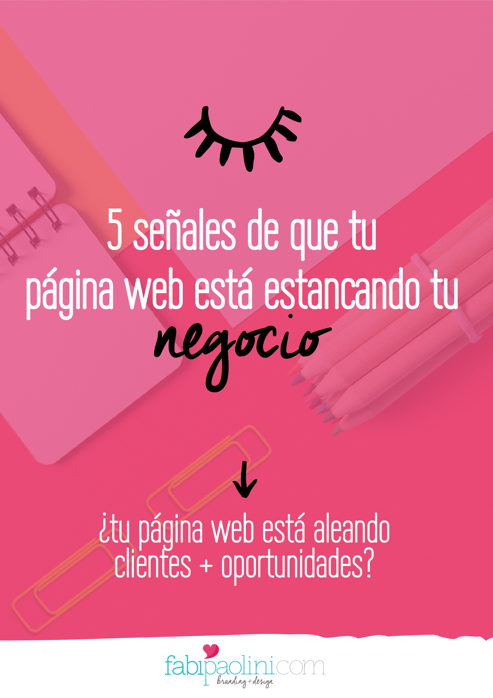 5 errores que puedes estar cometiendo en tu página web que están estancando tu negocio!