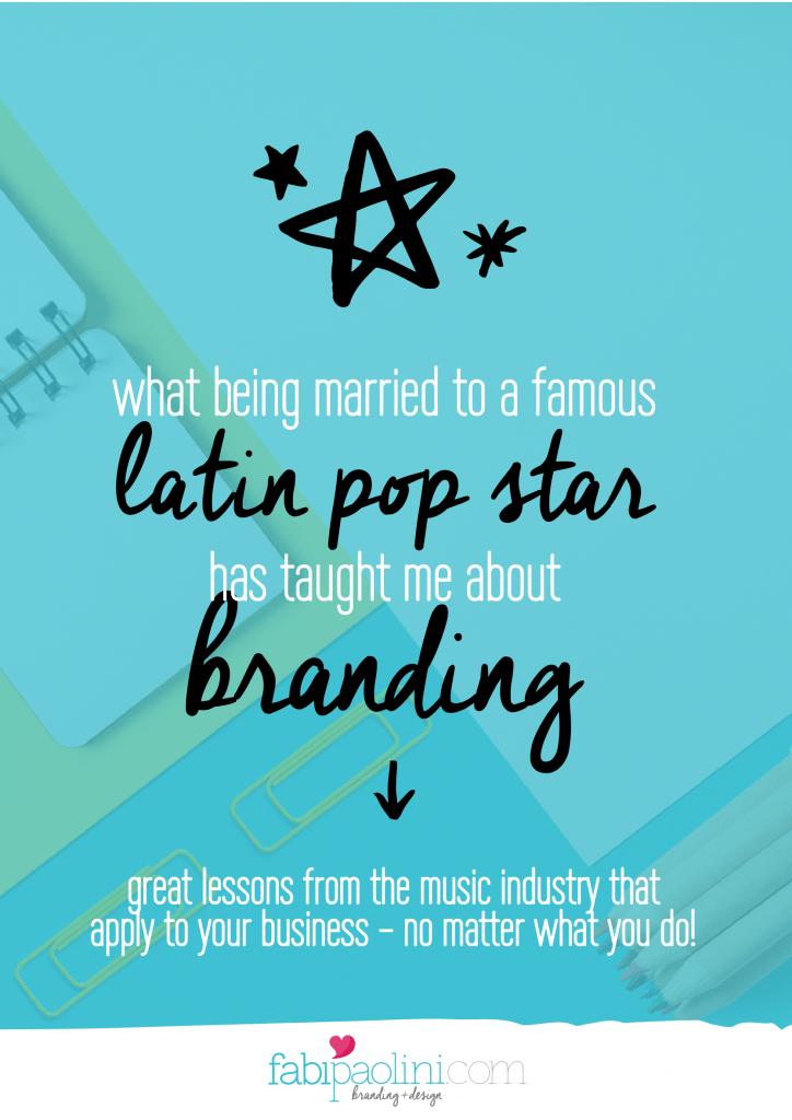 Lessons in branding | What being married to a famous latin pop star has taught me about branding | Brand | Brand identity | Brand strategy | Read to find out more. This is really cool!