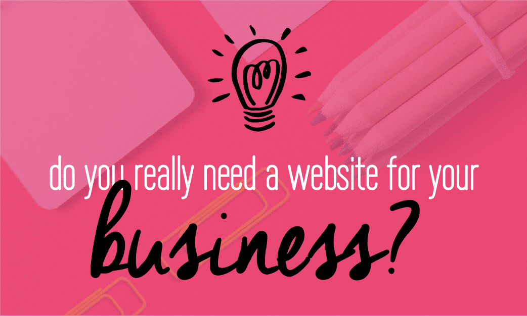 DO you really need a website for your business? Here we cover 10 surprising reason you probably have never heard of of what to do in terms of websites. Plus, there's a free guide with the 5 most common branding and website mistakes you want to make sure to avoid. Fabi Paolini