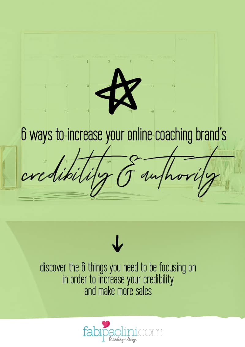 How to build your credibility online and establish or position yourself as an authority when you are starting out. Perfect for entrepreneurs and coaches. Fabi Paolini