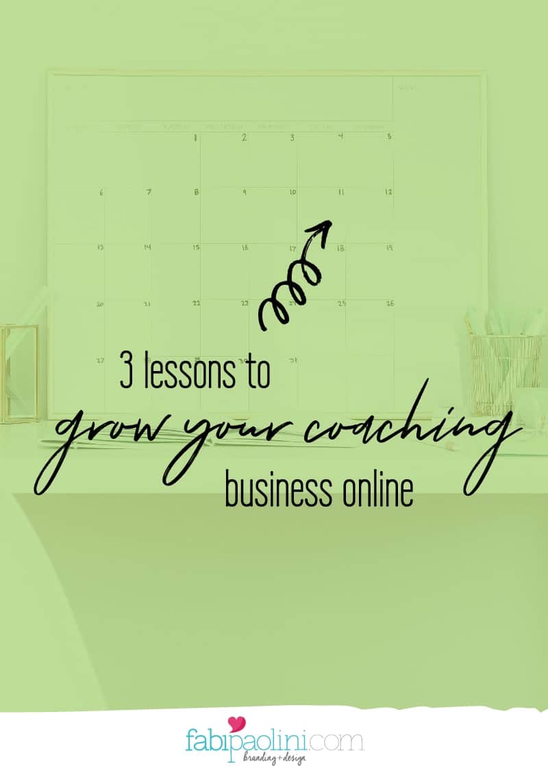 Lessons to grow your online coaching business from Fabi Paolini Brand Strategy Coach