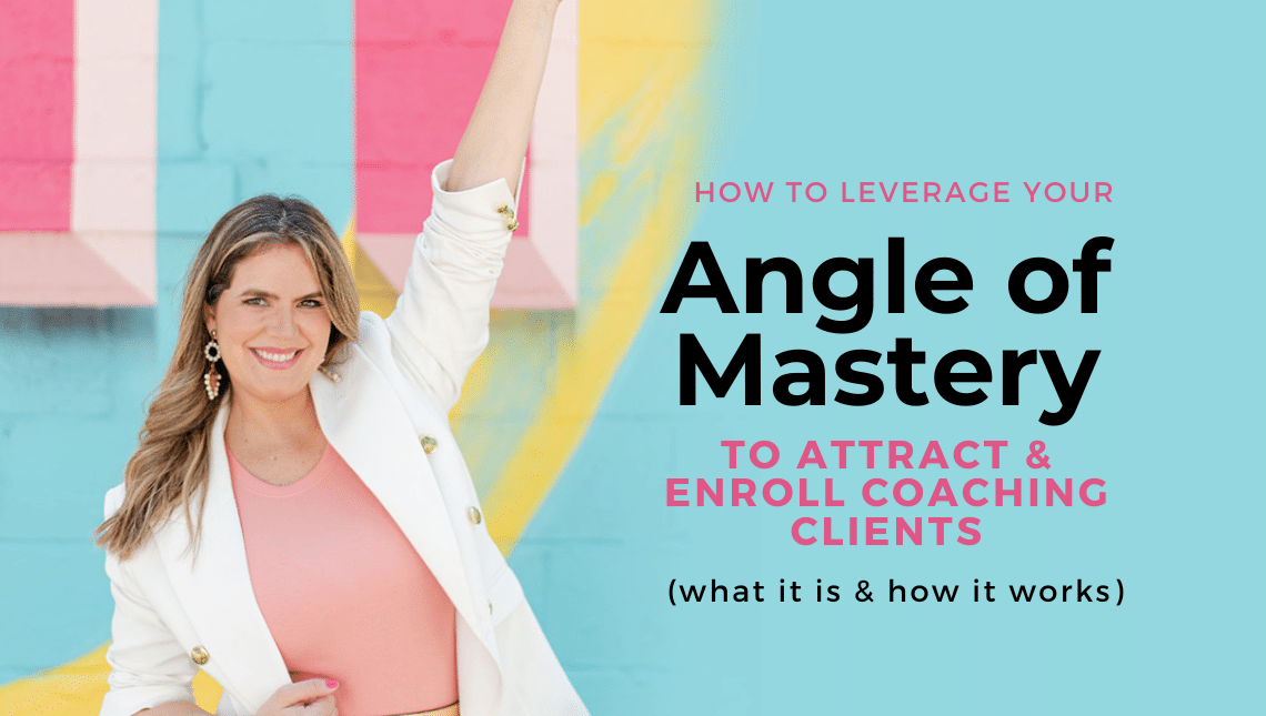 angle of mastery to enroll high ticket clients fabi paolini