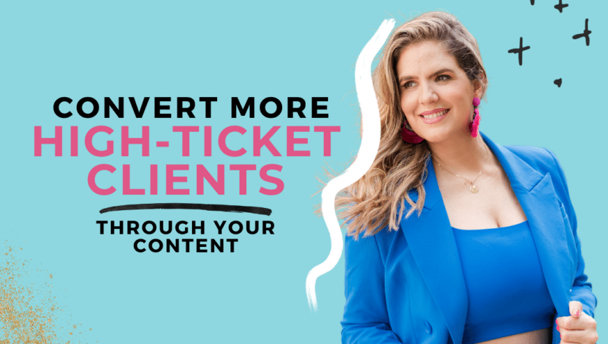 Uncover the 3 secrets to convert high-ticket coaching clients and how to get more of your ideal audience to buy | Fabi Paolini Brand Strategy