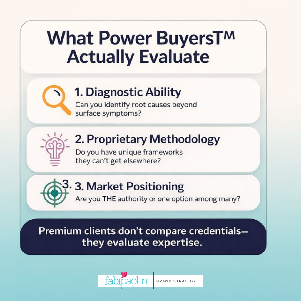 What ideal clients want high ticket